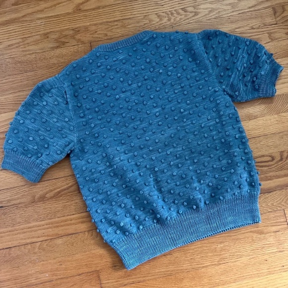 Misha & Puff Nomi Popcorn Top in Bluestone - Picture 3 of 4